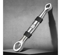 Homeponnew Clé multifonction réglable à double extrémité, clé à prune en acier de 20,5 cm pour réparation automobile et plomberie