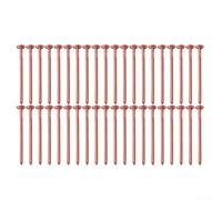 Homeponnew Clous tueurs de souches d'arbre en cuivre, 65 mm/75 mm, destructeur de racines en cuivre pur, action rapide et retrait des souches - Lot de 20/30/40/50 options (couleur cuivre) (C)