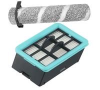 Homeponnew Compatible avec les accessoires de brosse à récurer de sol BISSELL 4157/4111A/4109/4088, lavables et réutilisables, brosse rouleau et filtre pièces de rechange