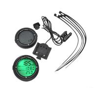Homeponnew Compteur kilométrique compact filaire pour vélo, indice d'étanchéité IP67, batterie longue durée jusqu'à 6 mois, compteur de vitesse facile à installer pour vélo, 56 x 45 x 20 mm, noir