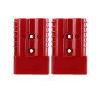 Homeponnew Connecteur de câble 350 A pour Anderson, contacts en cuivre plaqué argent, 600 V 350 A, ignifuge UL94-V0, pour batterie de chariot élévateur et véhicules industriels