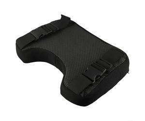 Homeponnew Coussin de siège d'aviron haute densité pour Concept 2, coussin en mousse à mémoire de forme avec housse PU respirante, stabilité antidérapante pour entraînement de fitness, noir
