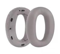 Homeponnew Coussinets de rechange pour casque Sony WH-1000XM2, MDR-1000X, cuir protéiné et mousse souple, noir/gris, 98 x 72 x 20 mm B