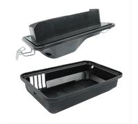 Homeponnew Couvercle de boîtier de filtre à air pour générateurs à gaz GX160 2KW-3KW - Construction métallique, 20 × 13 × 8 cm, noir