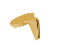 Homeponnew Couvercle de poignée de moulin à café manuel pour Comandante C40 MK4, poignée ergonomique, couvercle hermétique, portable et en matériau PLA durable (doré)