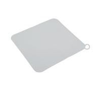 Homeponnew Couvercle de vidange de sol en silicone pour salle de bain - 12 x 12 cm - 15 x 15 cm - Convient pour la maison - Épais et doux - Ne bouge pas de manière stable sous l'eau - Blanc 20 cm