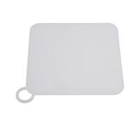 Homeponnew Couvercle de vidange de sol en silicone pour salle de bain - 12 x 12 cm - 15 x 15 cm - Convient pour la maison - Épais et doux - Ne bouge pas de manière stable sous l'eau - Blanc 12 cm