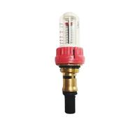 Homeponnew Débitmètre et régulateur pour collecteurs de chauffage au sol, alliage de laiton avec surveillance visuelle pour une répartition équilibrée de la chaleur et une efficacité énergétique