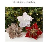 Homeponnew Décoration de vacances bleue de 20 cm, ils sont durables et parfaits pour les fêtes de Noël. Caractéristiques : tissu fabriqué à partir de tissu durable pour une utilisation décorative