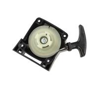 Homeponnew Démarreur à rebond pour moteurs de jardin TJ45 TJ45E, compatible avec débroussailleuse Kawasaki et outils électriques d'extérieur, noir