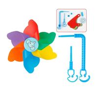Homeponnew Design coloré et dessin animé. Ce moulin à vent pour enfants pour vélo dispose d'un design coloré et de dessin animé disponible en options comme un éléphant ou un poulet.