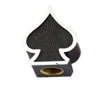 Homeponnew Design unique. Les couvercles de valve présentent un design en forme de cœur ajoutant une touche attrayante et distinctive à votre vélo. Installation facile. Aucun outil n'est nécessaire