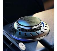 Homeponnew Diffuseur de parfum de voiture avancé avec énergie solaire pour salon et salle de bain, qu'il s'agisse d'une étude, ils vous apprécieront certainement (noir)