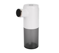 Homeponnew Distributeur automatique de savon mousse avec capteur infrarouge intelligent, réglages de bulles réglables et affichage de la puissance, en ABS, pour salle de bain et cuisine, blanc