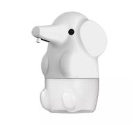 Homeponnew Distributeur de savon infrarouge intelligent sans contact automatique avec mousse rapide, capacité de 250 ml, batterie 1200 mAh, pour salle de bain et cuisine, blanc