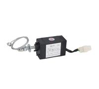 Homeponnew Électrovanne d'arrêt pour moteurs diesel, 12 V ou 24 V normalement ouvert, type solénoïde de mise hors tension, modèle XHQ-PT, coupure d'huile pour arrêt du générateur,