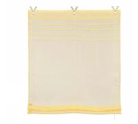 Homeponnew Elegant Dimout Store romain à œillets pour fenêtre de cuisine ou de bureau 120 x 140 cm Rideau doublé en polyester Plusieurs couleurs