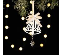 Homeponnew Ensemble de décorations de Noël en fer forgé avec bonhomme de neige, renne, étoile, arbre et flocon de neige, décoration durable à suspendre en métal pour les vacances, décoration festive