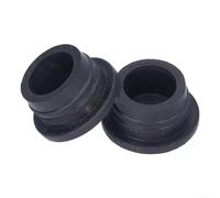 Homeponnew Ensemble de pare-chocs en caoutchouc pour escalier de piscine, dispositif de pare-chocs en caoutchouc pour modèles d'échelle hors sol et hors sol standard, accessoire antidérapant noir