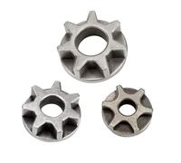 Homeponnew Ensemble d'engrenages de tronçonneuse compatible avec les engrenages de meuleuse d'angle M10, M14, M16 - Pièce d'outils en métal pour l'entretien de la tronçonneuse