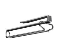 Homeponnew Étagère à verres à vin en acier inoxydable, support à suspendre sous étagère avec installation sans outils, pour cuisine, bar et restaurant, organiser les verres à vin rouge et à champagne