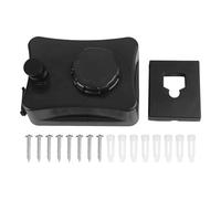 Homeponnew Étendoir mural rétractable d'intérieur avec verrou anti-affaissement, longueur de 5,1 m, capacité de charge de 20 kg, pour la maison, la salle de bain, la buanderie, noir