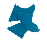 Homeponnew Excellent matériau fabriqué avec du nylon et 30 % de fibre de verre, ces ailerons de planche de surf sont faits pour être pratiques et durables sur les vagues. Performance facile...