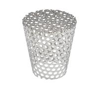 Homeponnew Filtre de vidange latéral en acier inoxydable 304 pour toit, jardin, balcon, piscine - Design conique anti-encrassement, drainage plus rapide, 63/75/90/110/134 mm