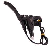 Homeponnew Fonction d'arrêt : améliorez votre sécurité avec la fonction de mise hors tension innovante de ce levier de frein, réponse immédiate lors du freinage en alliage d'aluminium robuste