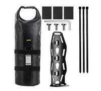 Homeponnew Fourche avant pour sacoche de vélo 5L pour vélo de route et VTT, sacoche étanche en TPU avec bande réfléchissante, montage multi-positions compatible avec la plupart des modèles de vélo