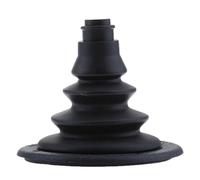 Homeponnew Gaine de câble de levier de direction en caoutchouc pour bateaux, yachts et bateaux à moteur, soufflet de protection 102 × 120 mm, noir ou blanc, compatible avec les applications marines