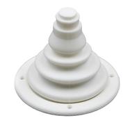 Homeponnew Gaine de câble de levier de direction en caoutchouc pour bateaux, yachts et bateaux à moteur, soufflet de protection 102 × 120 mm, noir ou blanc, compatible avec les applications marines