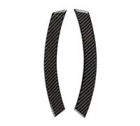 Homeponnew Garniture de passage de roue en fibre de carbone pour séries 3 et 4, autocollants anti-collision pour fusées d'aile, panneau décoratif de sortie d'air latérale arrière