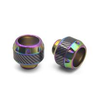 Homeponnew Glissières de cadre de fourche de moto - Protection en ABS contre les chocs pour pneus avant, accessoires de modification anti-chute compatibles avec les modèles de moto universels