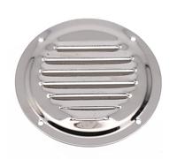 Homeponnew Grille d'aération en acier inoxydable 316 pour ventilation de conduit en métal, maille épaisse de 10,2 cm, 12,7 cm avec motif ardillon anti-fixation