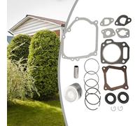 Homeponnew GX200 168F Kit de reconstruction de moteur de tondeuse à gazon : segments de piston, ensemble de joints, joints d'huile, joints de couvercle de cylindre et de soupape pour générateurs et