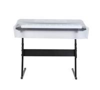 Homeponnew Housse de clavier électronique imperméable pour piano 61-76 touches, protection contre la poussière et les rayures, légère et portable avec design givré 61 touches