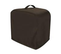 Homeponnew Housse de machine à glaçons pour machine à glaçons portable, tissu Oxford imperméable avec sangle réglable, protection contre la poussière, noir (couleur café)