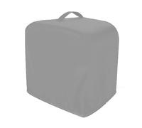 Homeponnew Housse de machine à glaçons pour machine à glaçons portable, tissu Oxford imperméable avec sangle réglable, protection contre la poussière, noir (gris)