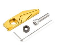 Homeponnew Housse de protection pour capteur de frein avant en alliage d'aluminium ABS pour Honda ADV160 - 9,8 x 9,8 x 3,7 cm, noir/rouge/bleu/or (parent)