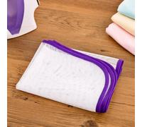 Homeponnew Housse de protection pour table à repasser, tissu en maille pour tissus délicats comme la soie et le nylon, résistant à la chaleur, taille 40 x 60 cm