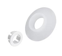 Homeponnew Ideal Standard SV01967 Joint de valve de chasse d'eau de rechange en silicone avec clip Blanc et noir 70 mm