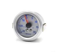 Homeponnew Jauge de suralimentation pour turbocompresseur de voiture 52 mm avec affichage LED montrant une pression de 30 à 20 psi, conçue pour une utilisation avec système 12 V DC, matériau ABS pour