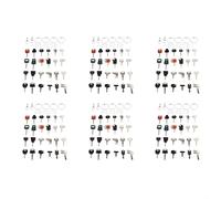 Homeponnew Jeu de clés d'allumage pour machines de chantier - Remplacement facile pour les modèles d'excavatrice et de chargeur pour CAT pour JCB pour Kubota pour Hyster pour BOBCAT pour Takeuchi (216