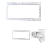 Homeponnew Joint d'étanchéité en silicone pour écumoire de piscine hors sol SPX1091GW, SP1091LX et SP1091WM Dyna-Skim - 34,9 x 19,1 cm, blanc (1 paquet)