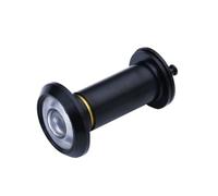 Homeponnew Judas de porte grand angle de 180° pour la sécurité de la maison, lentille réglable en alliage de zinc avec design sans couvercle, compatible avec les portes de 42 à 60 mm d'épaisseur