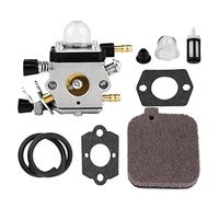 Homeponnew Kit carburateur de rechange pour souffleuse à feuilles BG45, BG46, BG55, BG65, BG85, SH55 & SH85 - Avec filtre à air, filtre à carburant, joints et composants de tuning