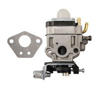 Homeponnew Kit carburateur pour moteur de tronçonneuse 22 cc, 26 cc, 33 cc, 34 cc, 36 cc, entrée d'air de 11 mm, compatible avec taille-haie et tondeuse à gazon