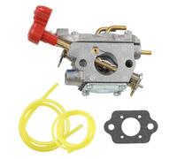 Homeponnew Kit Carburateur pour Souffleuse à Feuilles Modèles TB27BEC, TB27BH, TB27VH, TB27BVEC - 753-08517 Pièce de Rechange Métallique avec Rondelle et Tubes, Compatible avec Equipement Power