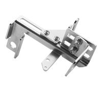 Homeponnew Kit d'accélérateur réglable en acier chromé et support de câble pour moteurs SBC et BBC Chevy